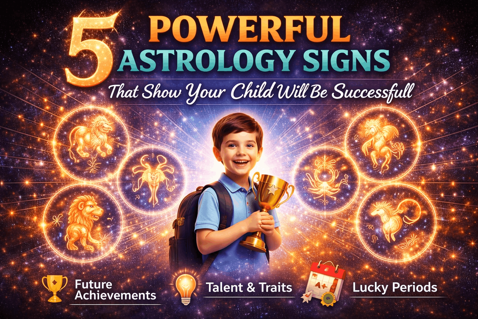 5 Powerful Astrology Signs That Show Your Child Will Be Successful